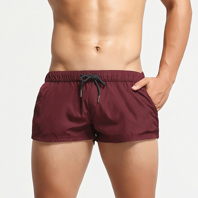 Maroon New Beachshorts2